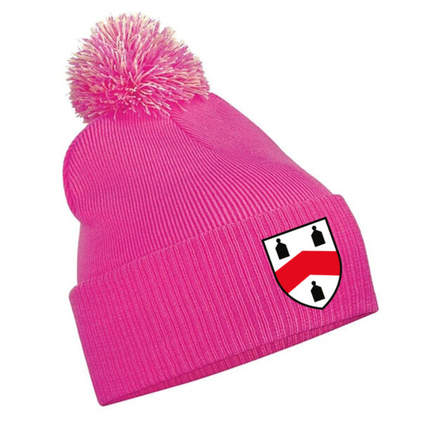 Old Wulfrunians FC Bobble Hat Pink Thumbnail