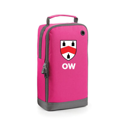Old Wulfrunians FC Shoe Bag Pink   Thumbnail